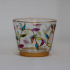 tealight holder with hand painted decoration